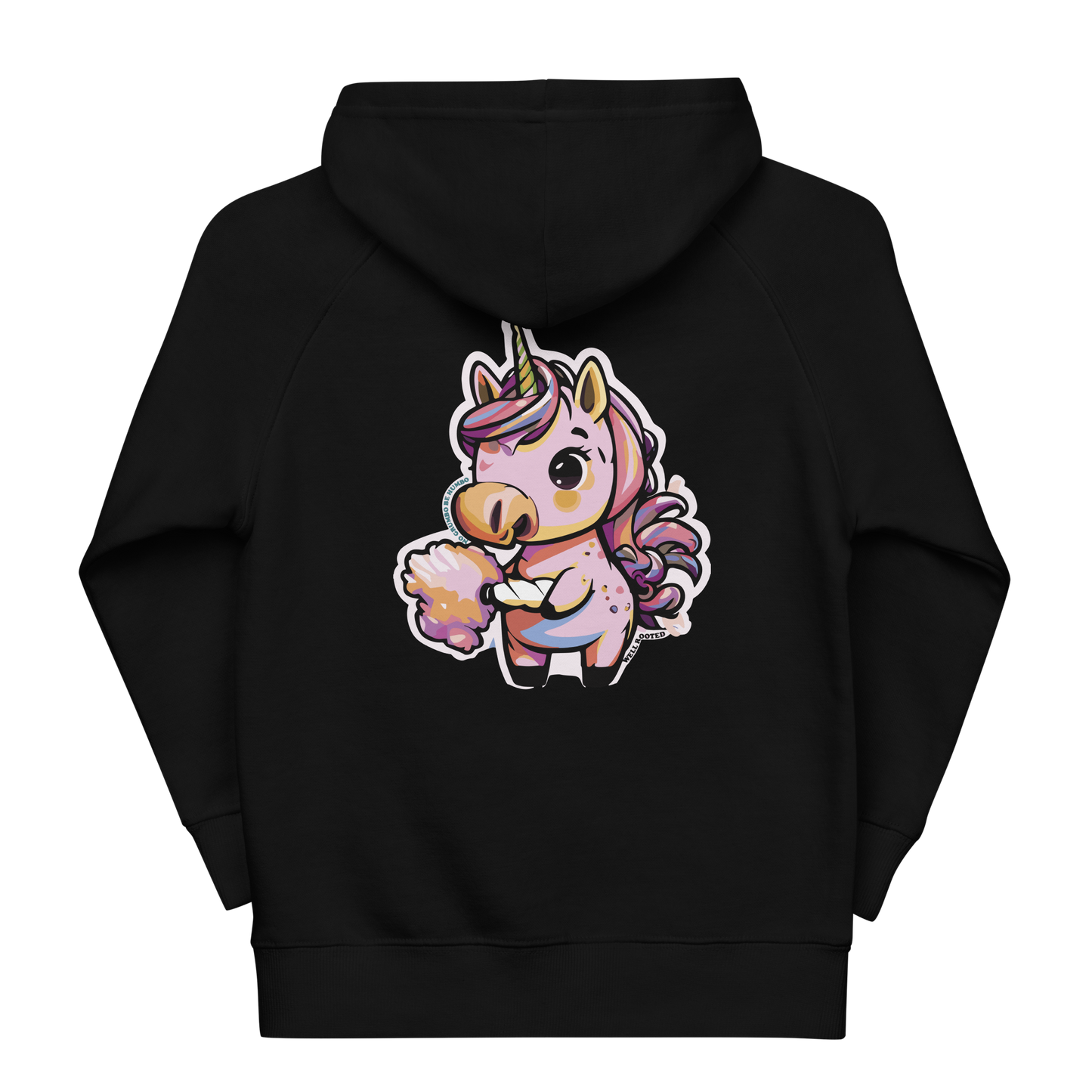 Kids eco UNICORN hoodie