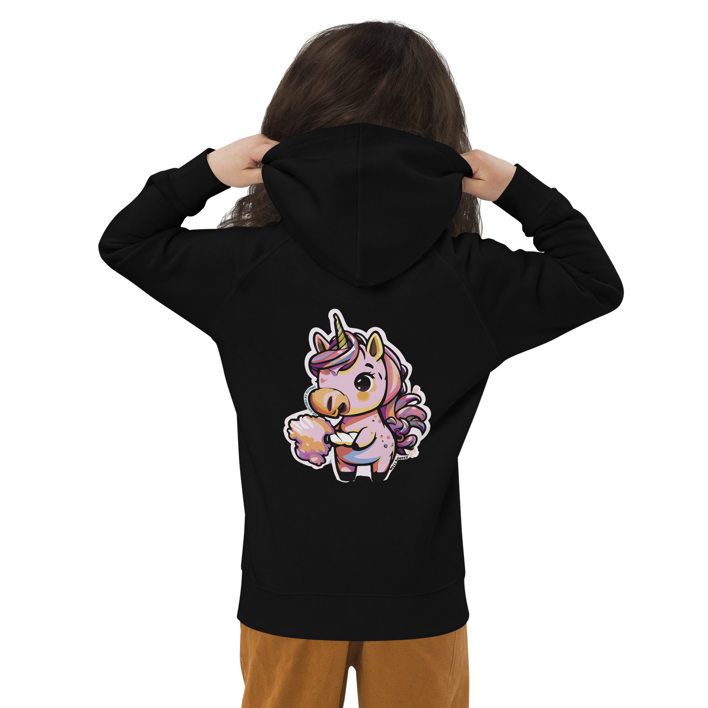 Kids eco UNICORN hoodie