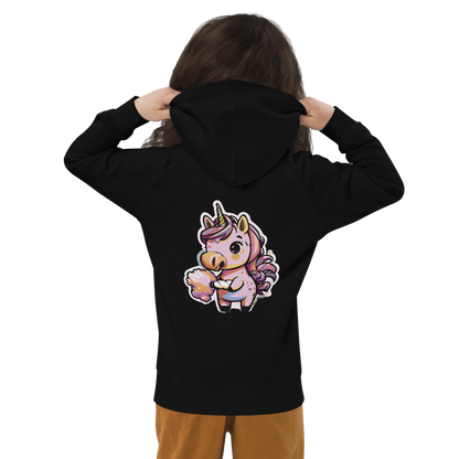 Kids eco UNICORN hoodie