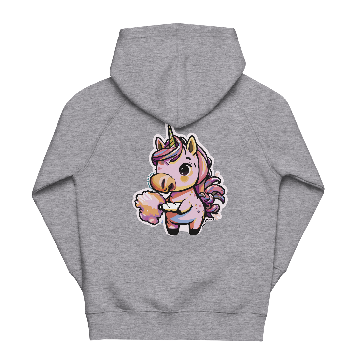 Kids eco UNICORN hoodie