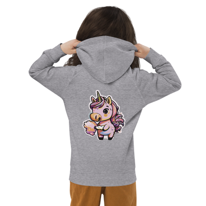 Kids eco UNICORN hoodie