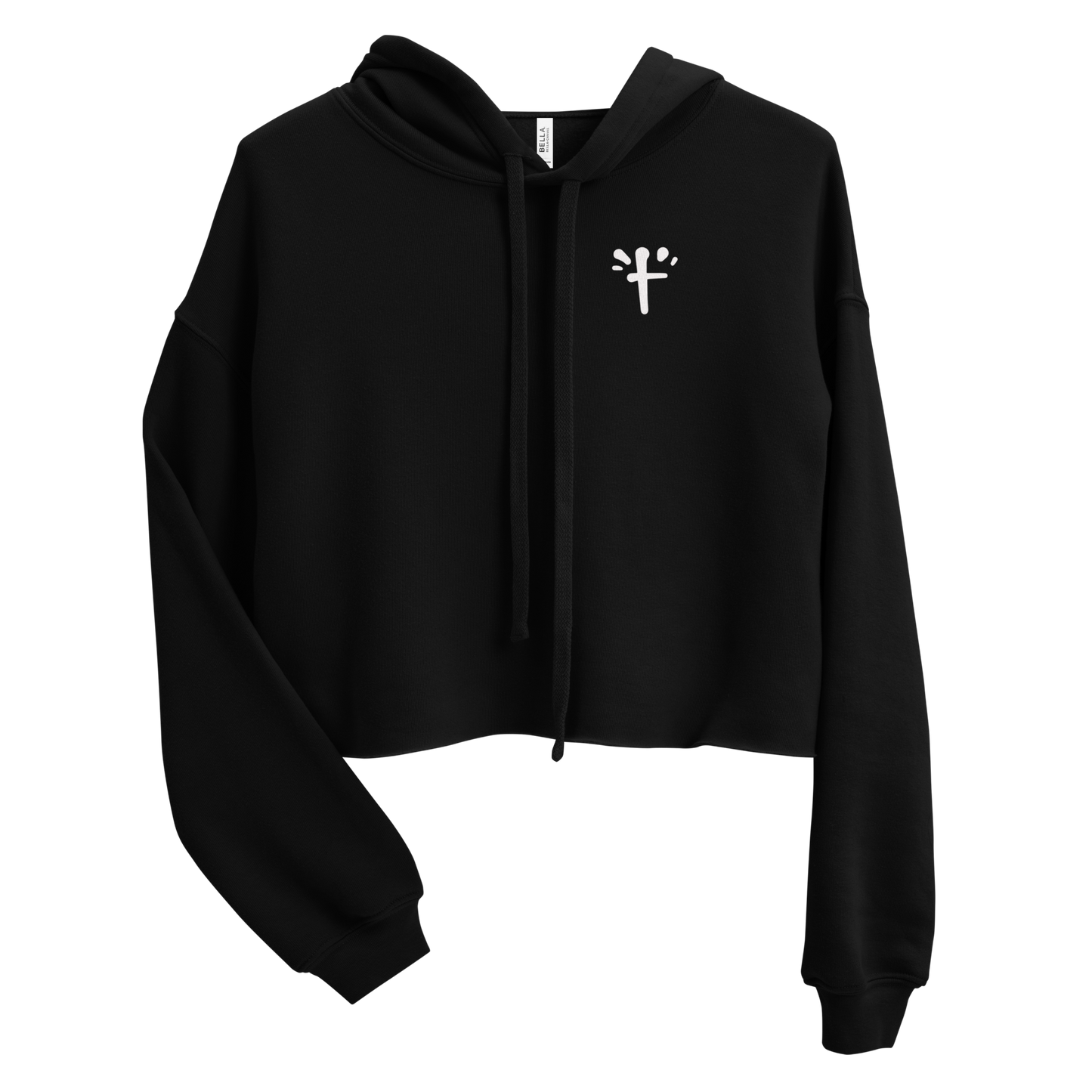 Crop Hoodie Jesus Is LORD