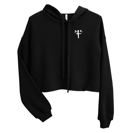 Crop Hoodie Jesus Is LORD